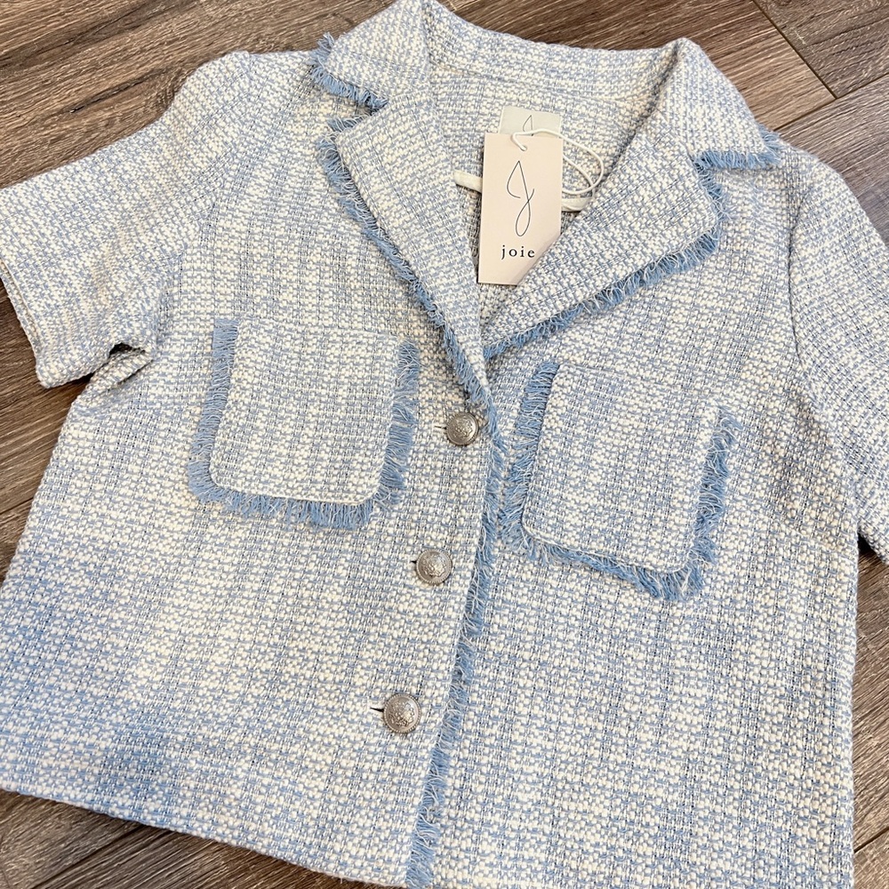 NWT JOIE Tweed Jacket/Top
